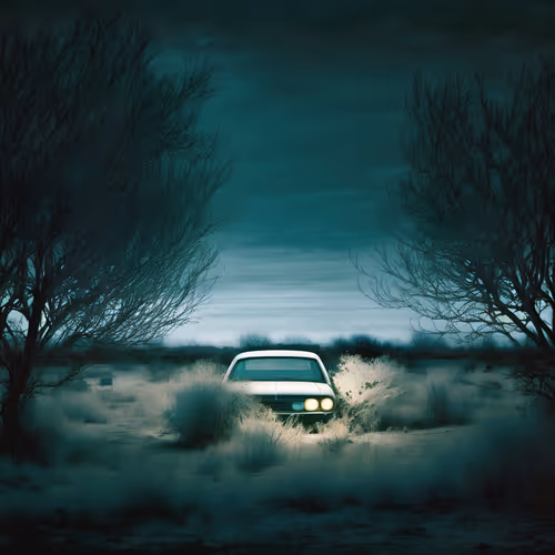 Cars hidden in places