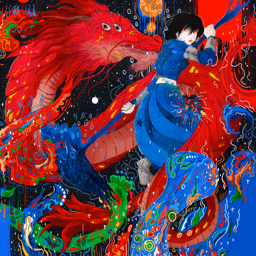 Red Blue 8