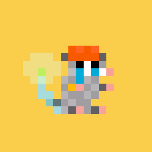 Tiny Punk Opossum #124