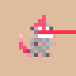 Tiny Punk Opossum #1005