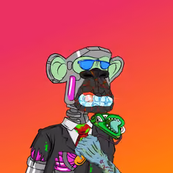 Zombie Ape Artist #1434