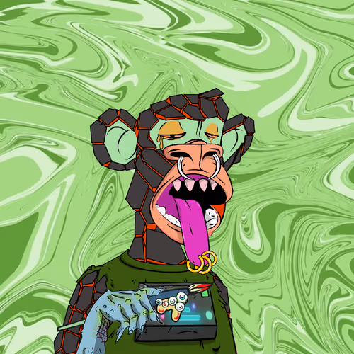 Zombie Ape Artist #976