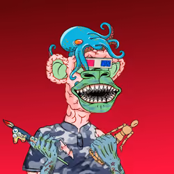 Zombie Ape Artist #1376