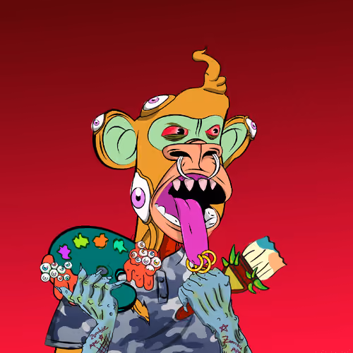 Zombie Ape Artist #32