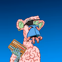 Zombie Ape Artist #1442