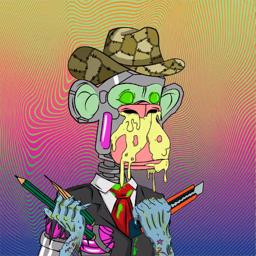 Zombie Ape Artist #1446