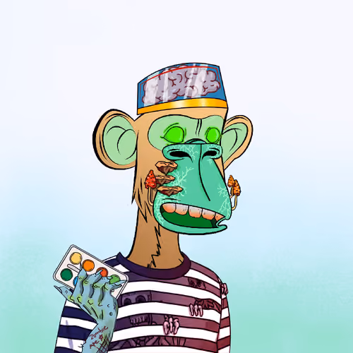 Zombie Ape Artist #345