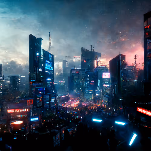 Futuristic Cities V3