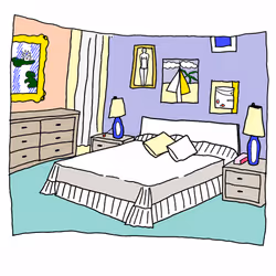 Interior with Waterlilies - Roy Lichtenstein