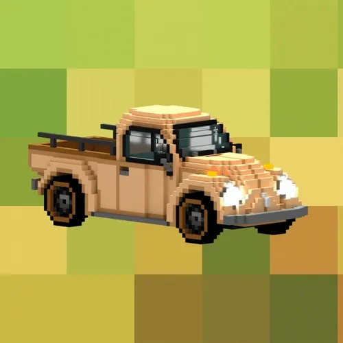 Car model VW Beetle V2