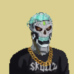 Not Skullbot Biker Gang (PixelArt) #977