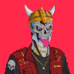 Not Skullbot Biker Gang (PixelArt) #76