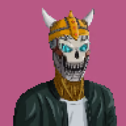 Not Skullbot Biker Gang (PixelArt) #997