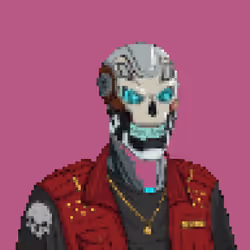 Not Skullbot Biker Gang (PixelArt) #46