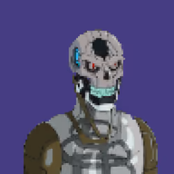 Not Skullbot Biker Gang (PixelArt) #1147