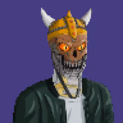 Not Skullbot Biker Gang (PixelArt) #166