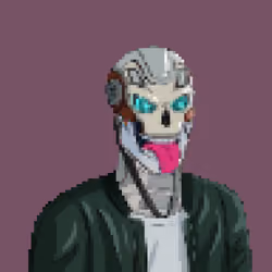 Not Skullbot Biker Gang (PixelArt) #3381