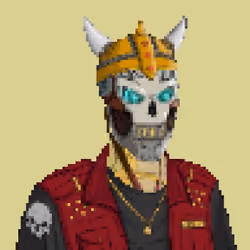 Not Skullbot Biker Gang (PixelArt) #96