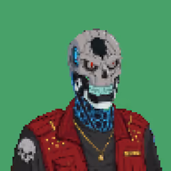 Not Skullbot Biker Gang (PixelArt) #1803
