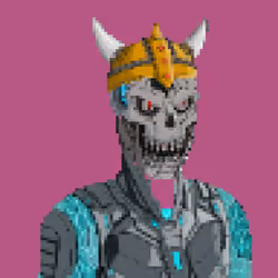 Not Skullbot Biker Gang (PixelArt) #3385