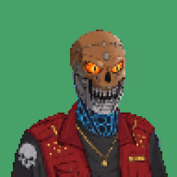 Not Skullbot Biker Gang (PixelArt) #1794