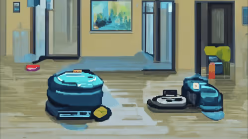 Do Roombas dream in 8-Bit Pixels?