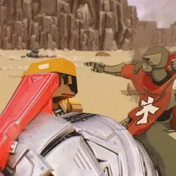 Scene #17: Ronin throwing grenade #70