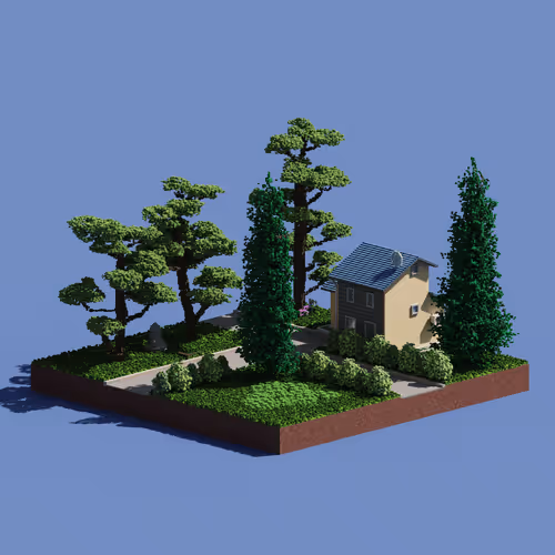 Voxel Universe Plot #230