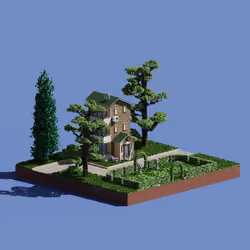 Voxel Universe Plot #302