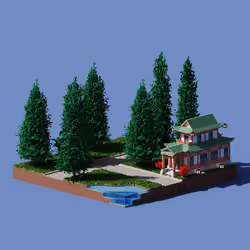 Voxel Universe Plot #482