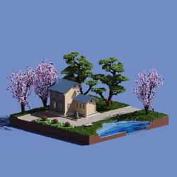 Voxel Universe Plot #248