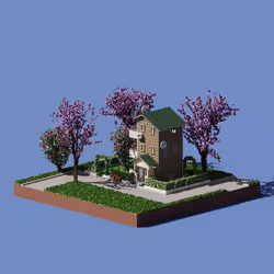Voxel Universe Plot #463