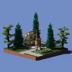 Voxel Universe Plot #44