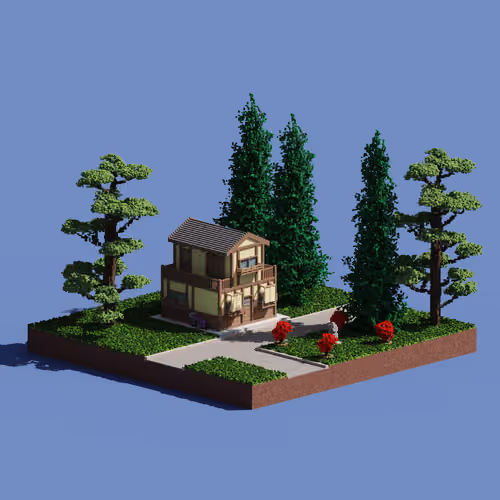 Voxel Universe Plot #72