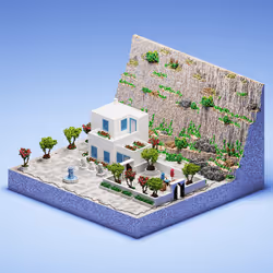 Voxel Universe Plot #503