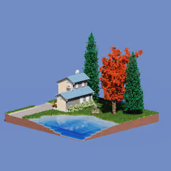 Voxel Universe Plot #303