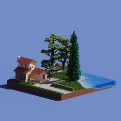 Voxel Universe Plot #284