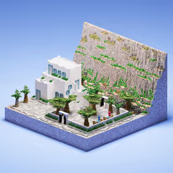 Voxel Universe Plot #563