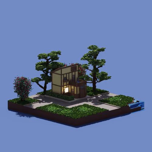 Voxel Universe Plot #336