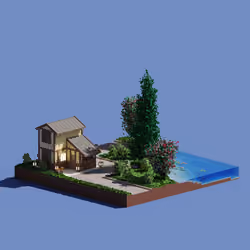 Voxel Universe Plot #184