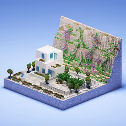 Voxel Universe Plot #575