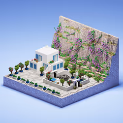 Voxel Universe Plot #506