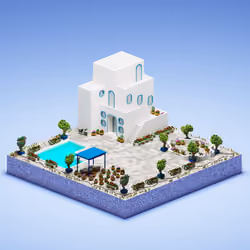 Voxel Universe Plot #531