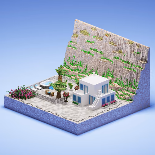 Voxel Universe Plot #675