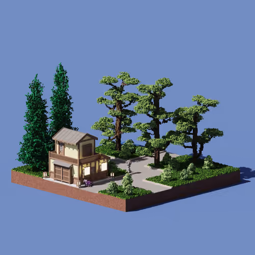 Voxel Universe Plot #186