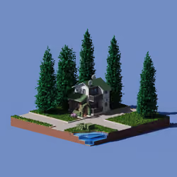 Voxel Universe Plot #312