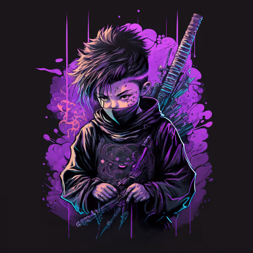 Samurai Kids By Roselia
