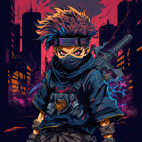 Samurai Kids By Roselia