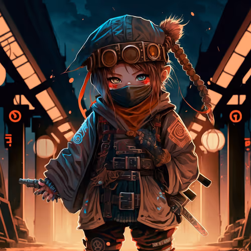 Samurai Kids By Roselia