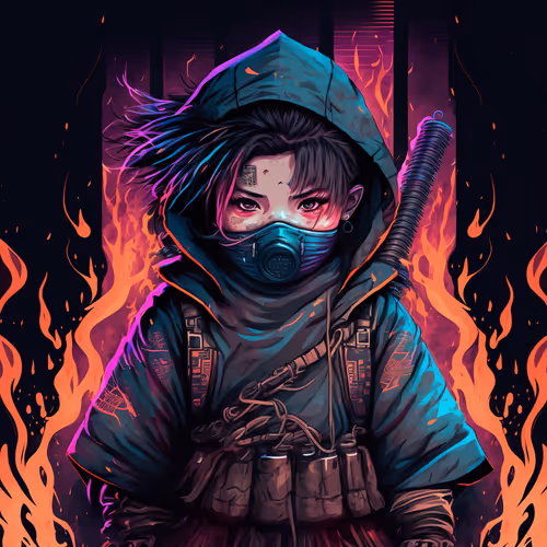 Samurai Kids By Roselia